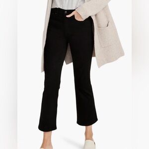 MADEWELL L8930 CALI DEMI-BOOT JEANS BLACK FROST TENCEL DENIM EDITION SIZE 26